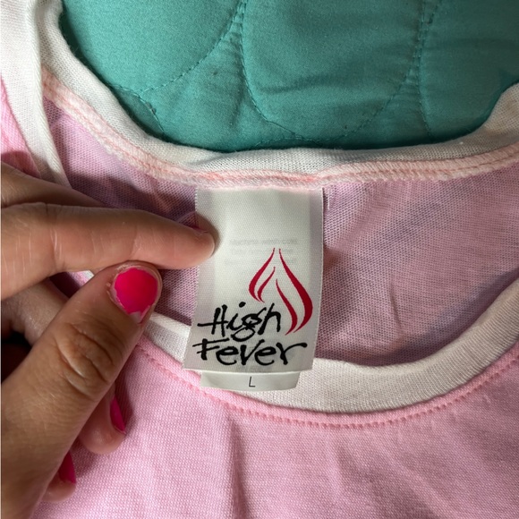 Riley’s Cape Cod Massachusetts Pink & White Muscle Tee Size Large - Picture 4 of 4